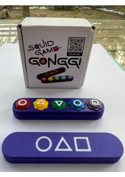 Mor Kutulu, Çelik Bilyalı Squid Game 2 Gonggi 5 Taş Oyunu, Kalamar Oyunu Beş Taş,kore Oyunu modelleri
