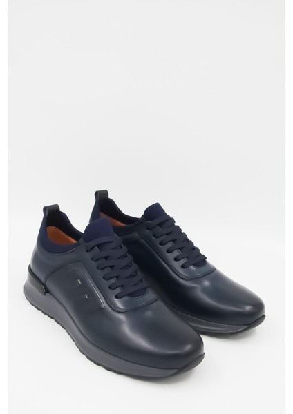 L4195 Erkek Casual Ayakkabı - Siyah Mavi indirimleri