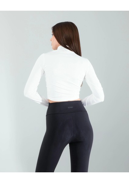 Beyaz Renkli Parmak Geçmeli Spor Body indirimleri