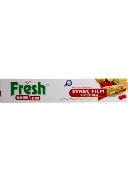 Streç Film 200 M * 45 cm 8 Mikron Kutulu modelleri
