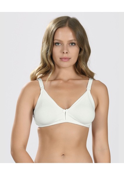 Pamuklu Dikişsiz Kapsız Balensiz Seamless Emzirme Sütyeni -3581