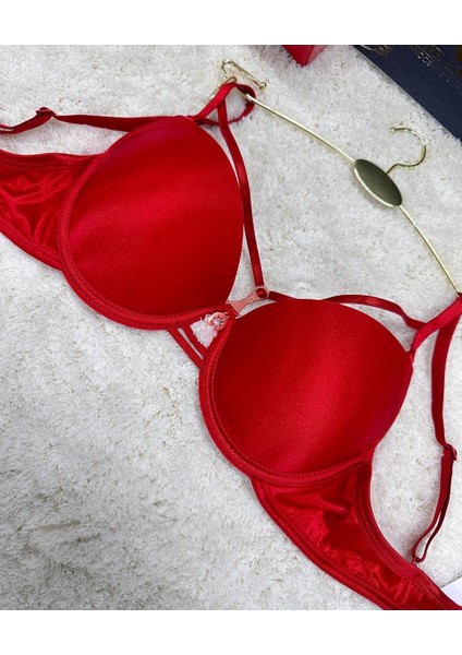 Le Jardin Monica Göğsü Şeritli Mikro Push-Up Arkası Ip Detaylı Sütyen - 7008 modelleri