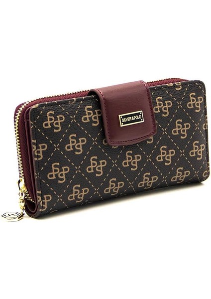 Kadın Cüzdan & Kartlık Kahve Sarı - Bordo NV928 fiyatları