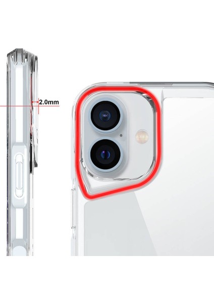 Apple iPhone 16 Uyumlu Kılıf Zore T-Max Kapak