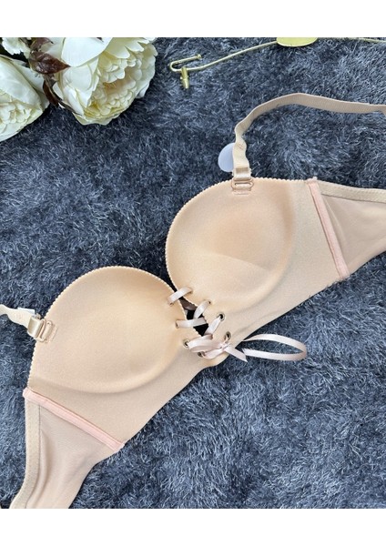Natasha Ithal Balensiz Push-Up Lazer Kesim Önden Bağlamalı Rahat Sütyen -8388 fiyatları