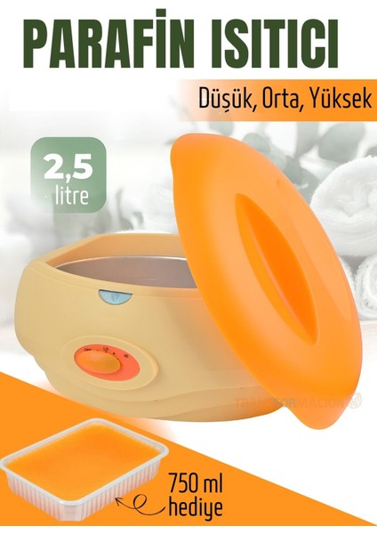 Parafin Isıtıcı 750 ml Parafin Seti El ve Ayak Cilt Bakımı Için 721447
