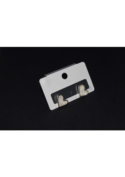 Şık ve Zarif Stainless Steel Kalp Porselen Küpe modelleri