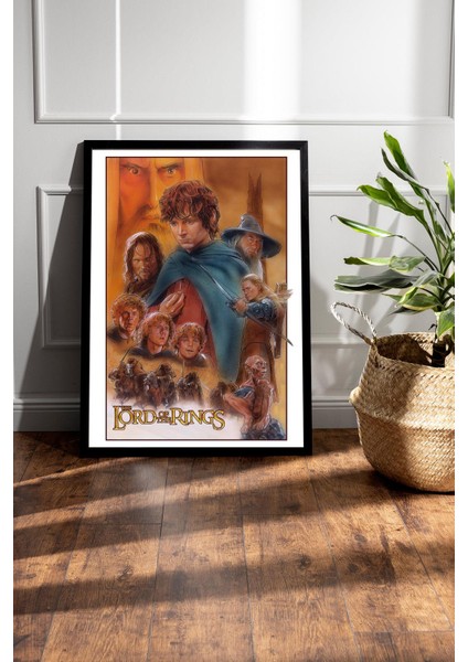 Yüzüklerin Efendisi Çerçeveli Tablo - Film Posteri Tablo fiyatları