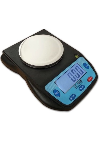 KRG02 LCD Dijital Göstergeli Elektronik Hassas Terazi SF-400D (500 Gr-0.01) (Mulvix)