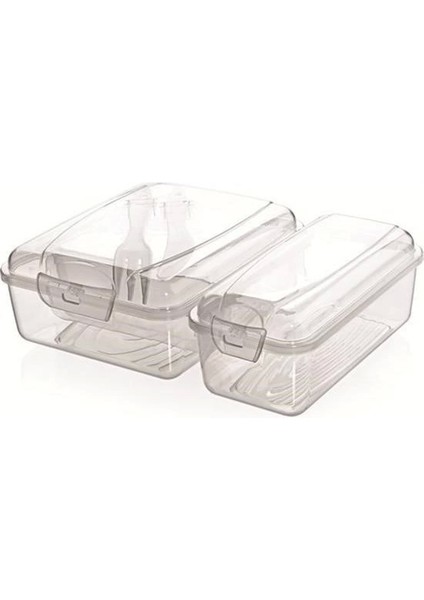 Mulvxkrg KRG02 Takeaway Ergonomik Çatal Lı Pratik Yoğurt Saklama Kabı (Mulvix)