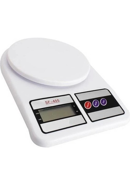 KRG02 LCD Ekranlı Dijital Hassas Mutfak Terazisi Tartısı Baskülü (Mulvix)