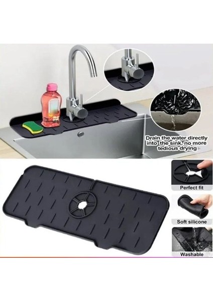 Mulvxurg URG02 Mutfak Banyo Lavabo Kenarı Silikon Matı MC-628 (Mulvix)