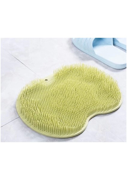 Mulvxkrg KRG02 Pratik Vantuzlu Banyo Sırt Fırçası ve Masaj Matı (Mulvix)