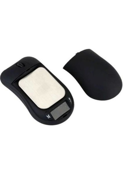 KRG02 Dijital Göstergeli Mouse Şeklinde Hassas Terazi (200 Gr-0.01) (Mulvix)