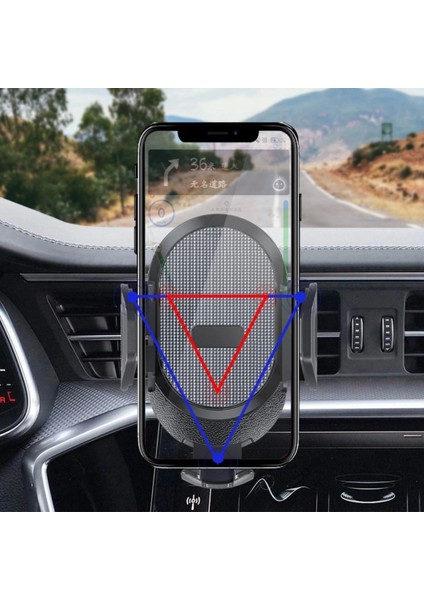 Mulvxkrg KRG02 Güçlü Vantuzlu Araç Içi Konsol Üstü Telefon Tutucu Aparat (Mulvix)