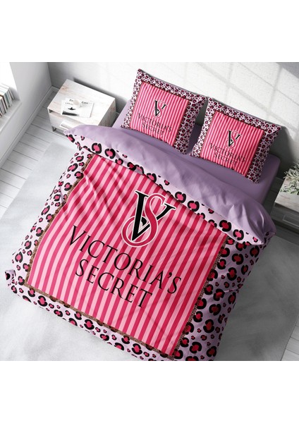 Marka Nevresim Takımı Çift Kişilik Pamuklu Saten Kumaş 6 Parça 3d Digital Baskı Duvet Cover Set