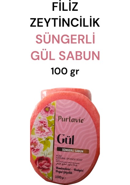 Süngerli Sabun – Gül