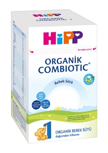 1 Organik Combiotic Bebek Sütü 800 gr