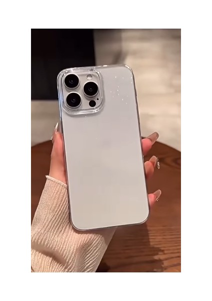 Apple iPhone 14 Plus Şeffaf Simli Sararmaz Mika Telefon Kılıfı fiyatları