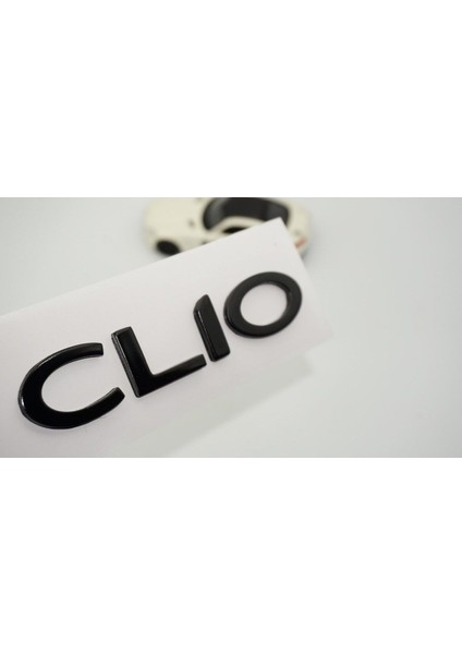 Clio 5 Bagaj Siyah Abs Yazı Logo Amblem Renault Ile Uyumlu^