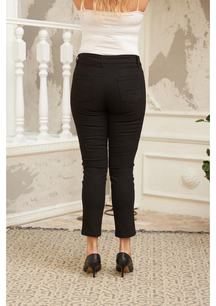 Kadın Büyük Beden Full Likralı Pamuk Pantolon - Rahat ve Esnek Tasarım, Günlük Şıklık indirimleri