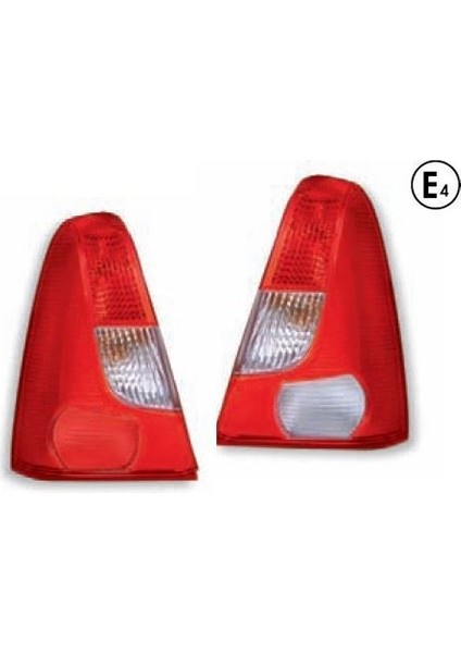 -611265 - Stop Lambası Sol Dacıa Logan Sedan Kırmızı Reflektorlu 07 09 Duysuz
