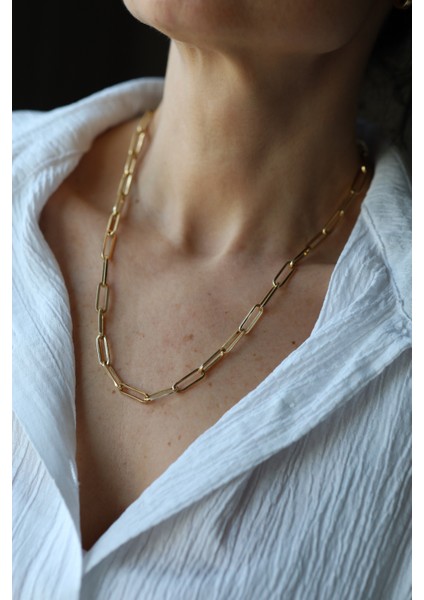 14 Ayar Altın Ataç Zincir Kolye fiyatları