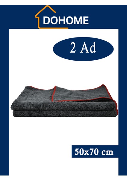 Tank Bezi Mikrofiber Kalın Süper Emici Çift Yüzlü Araç Kurulama-Cila Bezi 50X70 Battal Boy fiyatları