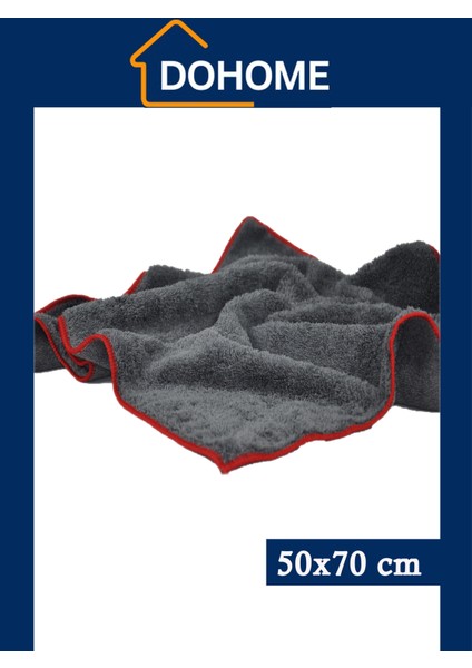 Tank Bezi Mikrofiber Kalın Süper Emici Çift Yüzlü Araç Kurulama-Cila Bezi 50X70 Battal Boy modelleri