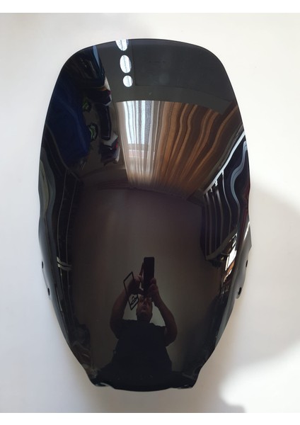 Piaggio x Evo Siperlik Ön Cam 2009 2015 Model 58CM Siyah Renkli 4mm indirimleri