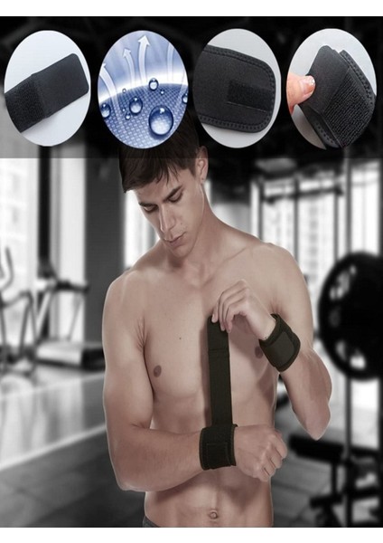 Terletmeyen Ayarlanabilir El Bilek Ateli Bilek Bandajı