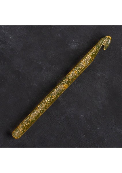 Champagner 10mm 15cm Plastik Simli Yün Tığ - fiyatları