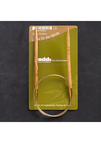 Olive Wood 6 mm 60 cm Zeytin Ağacı Misinalı Ö