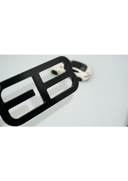 Mustang Ecoboost Billet Eb Bagaj Amblemi Siyah Logo Arma