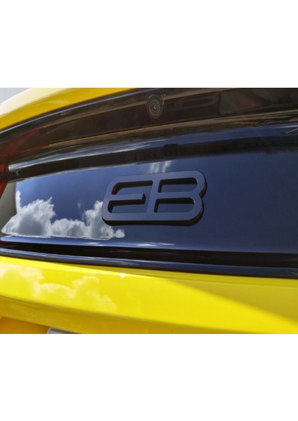 Mustang Ecoboost Billet Eb Bagaj Amblemi Siyah Logo Arma modelleri