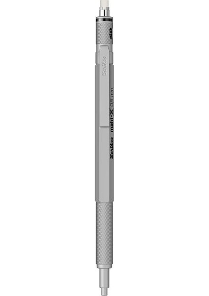 Scrıkss Matrı-X Versatil Kalem 0.5 Şeffaf Ambalaj Açık Gri