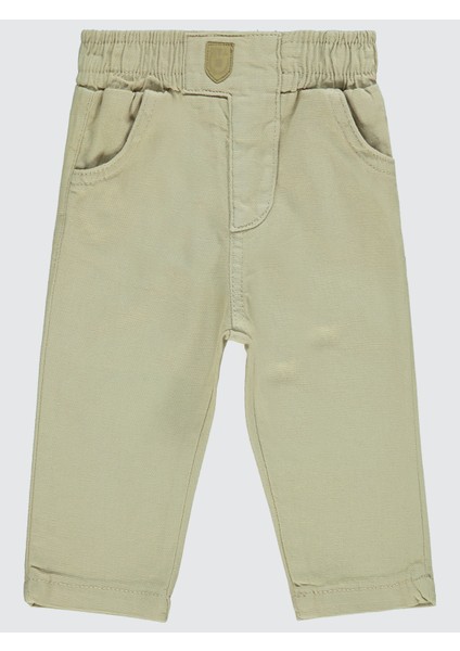 Erkek Bebek Pantolon 6-18 Ay Bej