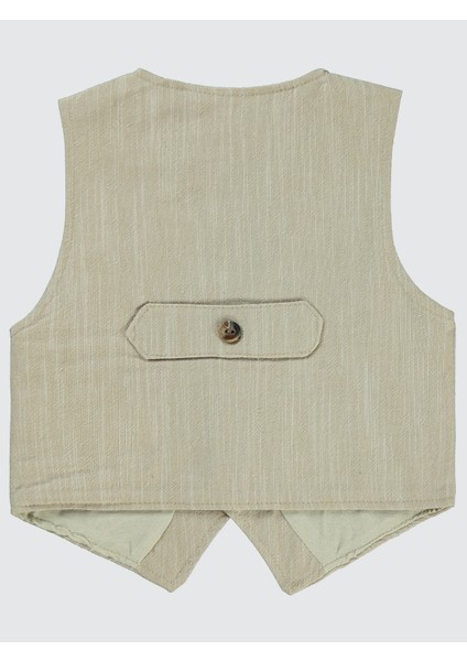 Erkek Çocuk Yelekli Gömlek 2-5 Yaş Bej fırsatları