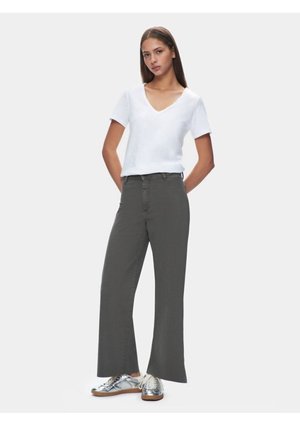 Kadın Danelle Geniş Paça Yüksek Bel Jean Pantolon