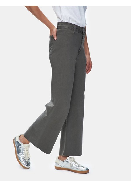 Kadın Danelle Geniş Paça Yüksek Bel Jean Pantolon indirimleri