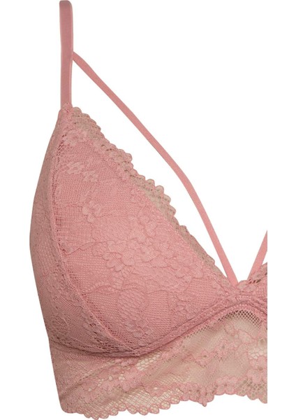 Pedli Dantelli Dantel Kaplı Pedli Bralet-Fall in Love R6569AZ25SP