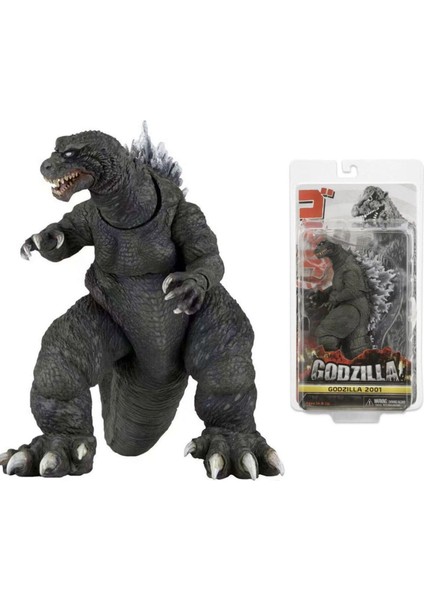Film Versiyonu 2001 Godzilla Kutulu Figür Modeli (Yurt Dışından)