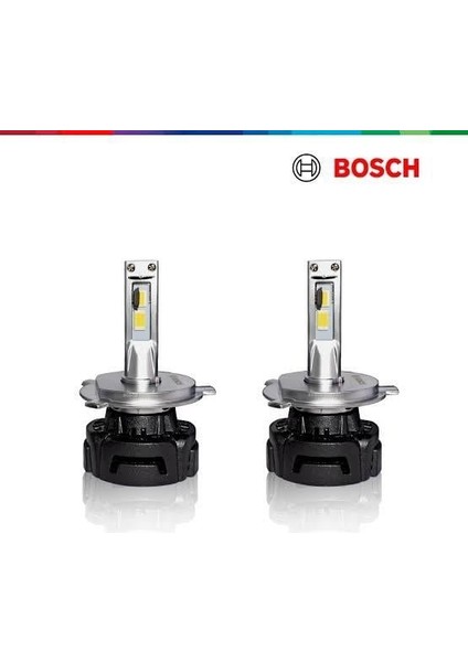 12V H4 Csp LED Xenon Far Ampul Seti 6000K 4600 Lümen 30W Canbus
