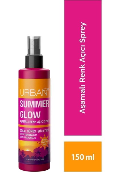 Summer Glow Aşamalı Renk Açıcı Sprey Set 3 X 150 ml-VEGAN fiyatları