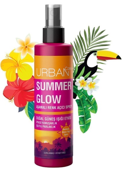 Summer Glow Aşamalı Renk Açıcı Sprey Set 3 X 150 ml-VEGAN fırsatları