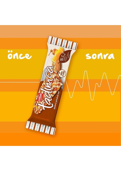 Bademli Portakallı Bar 30GR x 20 Adet