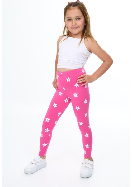 Kız Çocuk Baskılı Tayt