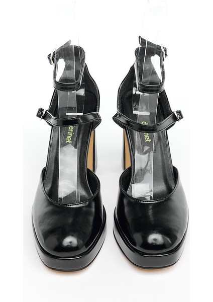 Bilekten Çift Bantlı Kadın Abiye Ayakkabı modelleri