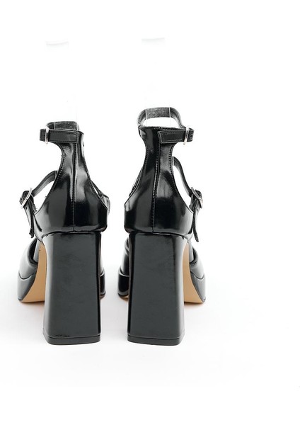 Bilekten Çift Bantlı Kadın Abiye Ayakkabı fırsatları