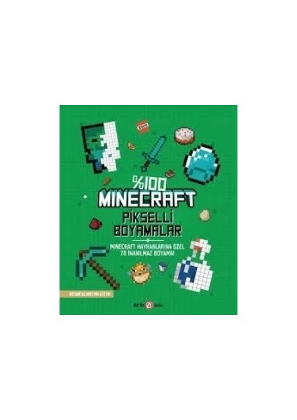 %100 Minecraft Pikselli Boyamalar